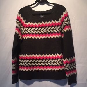 American Eagle Sweater | Grey Multi